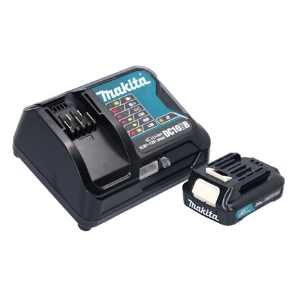 Makita CL 108 FDSAW Aspirateur sans fil 12 V 0,6 L blanc + 1x batterie 2,0 Ah + chargeur