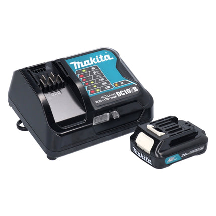 Tagliaerba a batteria Makita UR 100 DSAP 12 V 230 - 260 mm + 1x batteria ricaricabile 2,0 Ah + caricabatterie
