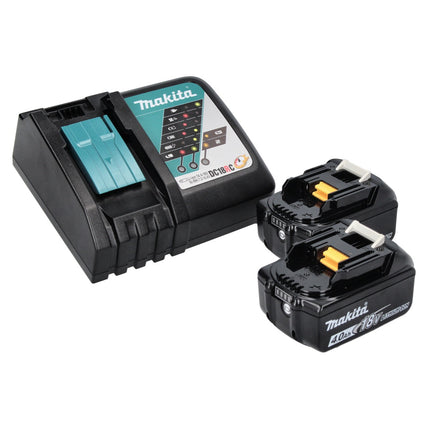 Makita DMR 203 RM Bluetooth Loudspeaker 12 V 18 V IP64 + 2x batterie rechargeable 4,0 Ah + chargeur