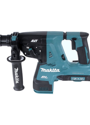 Makita DHR281ZJ Cordless Rotary Hammer SDS-Plus 2,8J 36V (2x18V) Brushless + Drill bits and Chisel Set 13 pcs. + Case Makpac - without battery, without charger