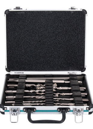 Makita DHR281ZJ Cordless Rotary Hammer SDS-Plus 2,8J 36V (2x18V) Brushless + Drill bits and Chisel Set 13 pcs. + Case Makpac - without battery, without charger