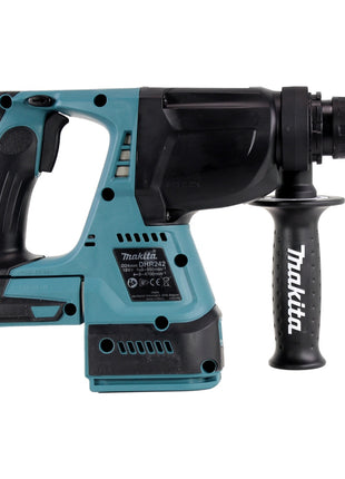 Makita DHR 242 Z Cordless hammer drill 18 V 2.0 J SDS plus Brushless + 13-piece drill and chisel set - without battery, without charger