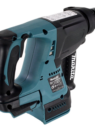 Makita DHR 242 Z Cordless hammer drill 18 V 2.0 J SDS plus Brushless + 13-piece drill and chisel set - without battery, without charger