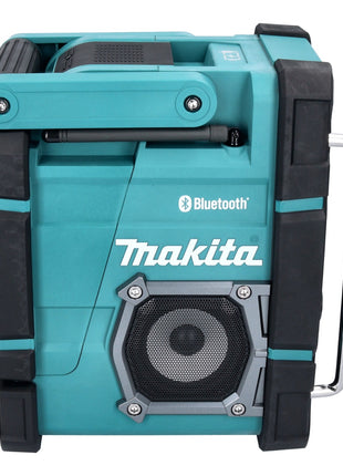 Makita DMR 301 RG cordless construction site radio 12 V max. - 18 V DAB / DAB+ / Bluetooth + 2x rechargeable battery 6.0 Ah + charger