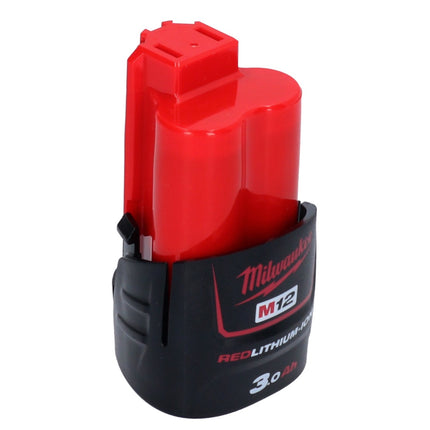 Milwaukee Akku Set 2x M12 B3 12 V 3,0 Ah / 3000 mAh Li-Ion ( 2x 4932451388 )