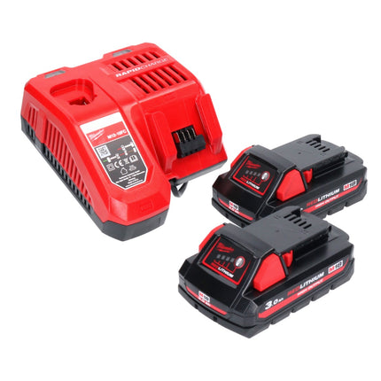 Milwaukee M18 FIW2F12-302X Clé à choc sans fil 18 V 339 Nm 1/2'' Brushless + 2x batterie 3,0 Ah + chargeur + HD Box