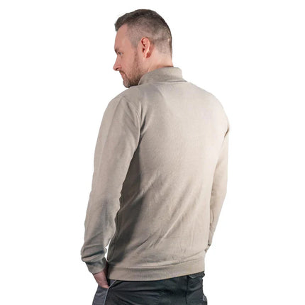 Toolbrothers Quarter-Zip Sweatshirt Casual Fit - AUTUMN COLLECTION Farbe Saffron Orange Größe M
