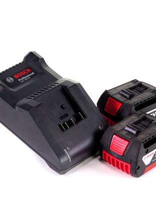 Bosch GDX 18V-200 Avvitatore a impulsi professionale a batteria 18 V 200 Nm senza spazzole + 2x batteria ricaricabile 4,0 Ah + caricatore + L-BOXX