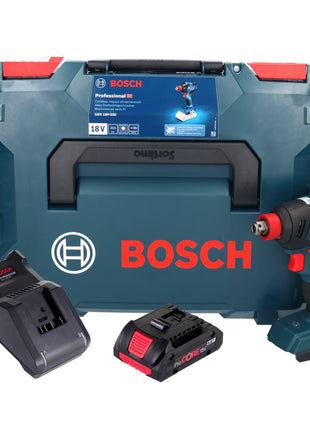 Bosch GDX 18V-200 Professional Clé à chocs rotative sans fil 18 V 200 Nm sans balais + 1 batterie ProCORE 4,0 Ah + chargeur + L-BOXX