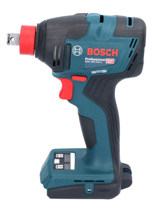 Clé à chocs rotative sans fil Bosch GDX 18V-210 C Professional 18 V 210 Nm sans balais + 1x batterie ProCORE 4,0 Ah + chargeur + module de connectivité + L-Boxx