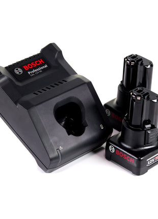Lampe à batterie Bosch GLI 12V-80 Professional 12 V 80 lumens + 2x batteries 6,0 Ah + chargeur