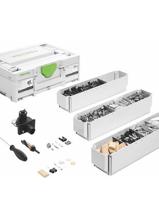 Festool KV-SYS D8 DOMINO Verbinder Sortiment ( 576797 ) für Dübelfräse DF 500 - Nachfolger von 203170 - Toolbrothers