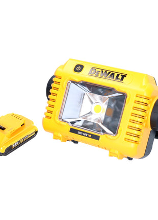 DeWalt DCL 077 Rechargeable LED work light 12 V 18 V 2000 lm IP54 + 1x rechargeable battery 2.0 Ah - without charger