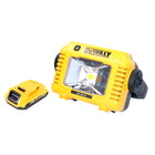 DeWalt DCL 077 Rechargeable LED work light 12 V 18 V 2000 lm IP54 + 1x rechargeable battery 2.0 Ah - without charger