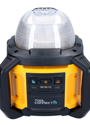 DeWalt DCL 074 D1 Cordless construction site spotlight Spotlight 18 V 5000 lm 4000 Kelvin + 1x rechargeable battery 2.0 Ah + charger