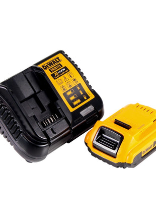 DeWalt DCL 074 D1 Cordless construction site spotlight Spotlight 18 V 5000 lm 4000 Kelvin + 1x rechargeable battery 2.0 Ah + charger