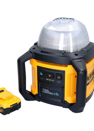 DeWalt DCL 074 Faro da cantiere ricaricabile 18 V 5000 lm 4000 Kelvin + 1x batteria ricaricabile 5,0 Ah - senza caricabatterie