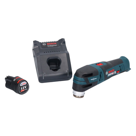 Bosch GOP 12V-28 Professional Starlock Brushless Cordless Sander Cutter + 1x 3.0 Ah Battery + Charger