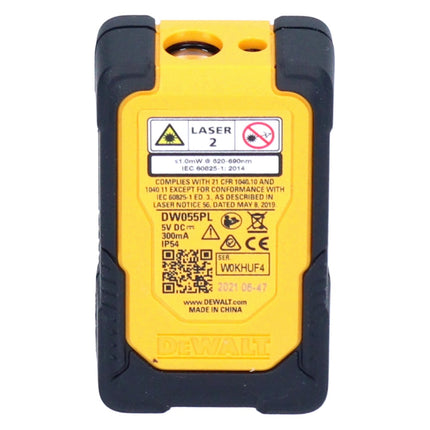 Télémètre laser DeWalt DW 055 PL 16 m