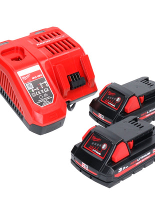 Milwaukee M18 FTR-302X Cordless Trim Router 18V Brushless + 2x Batteries 3.0 Ah + Charger + Trim Modules + HD Box Case