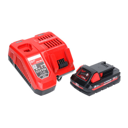 Milwaukee M18 HOAL-301FC Lampe de chantier LED sans fil 4000lm 18V + 1x Batterie 3,0Ah + Chargeur
