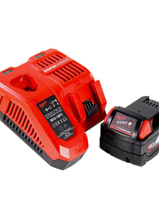 Milwaukee M18 HOAL-401FC Cordless LED Construction Lamp 4000lm 18V + 1x Battery 4.0Ah + Charger