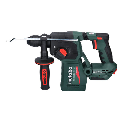 Metabo KH 18 LTX BL 24 marteau perforateur sans fil 18 V 2,2 J SDS Plus Brushless ( 601713800 ) + 2x batterie 4,0 Ah + chargeur + metaBOX