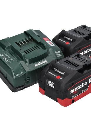 Metabo KH 18 LTX BL 24 cordless hammer drill 18 V 2.2 J SDS Plus Brushless ( 601713660 ) + 2x rechargeable battery 5.5 Ah + charger + metaBOX