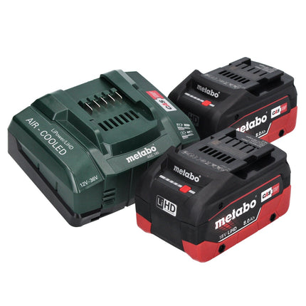 Metabo KH 18 LTX BL 24 trapano a percussione a batteria 18 V 2,2 J SDS Plus Brushless + 2x batteria 8,0 Ah + caricatore + metaBOX