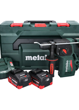 Metabo KH 18 LTX BL 24 cordless hammer drill 18 V 2.2 J SDS Plus Brushless + 2x battery 8.0 Ah + charger + metaBOX
