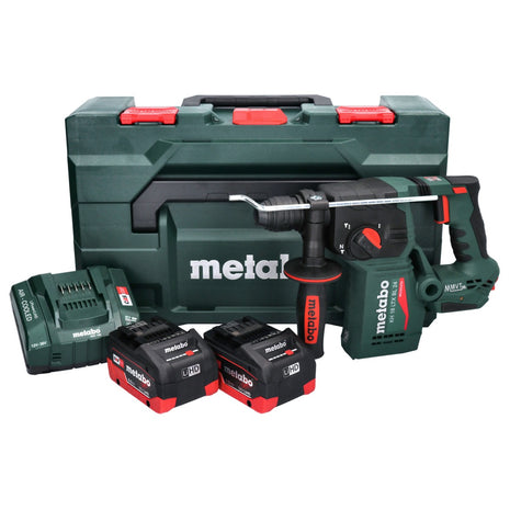 Metabo KH 18 LTX BL 24 cordless hammer drill 18 V 2.2 J SDS Plus Brushless + 2x battery 8.0 Ah + charger + metaBOX