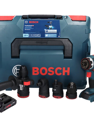 Bosch GSR 18V-60 FC Professional Akku Bohrschrauber 18 V 60 Nm Brushless + 1x ProCORE Akku 4,0 Ah + Aufsätze + L-Boxx - ohne Ladegerät - Toolbrothers