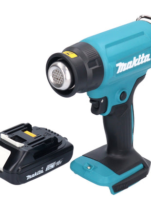 Makita DHG 180 A1 cordless hot air gun 18 V 550 °C + 1x rechargeable battery 2.0 Ah - without charger