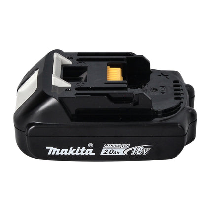 Makita DHG 180 A1J pistola ad aria calda a batteria 18 V 550 °C + 1x batteria ricaricabile 2,0 Ah + Makpac - senza caricabatterie