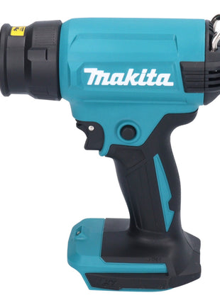 Makita DHG 180 RAJ cordless hot air gun 18 V 550 °C + 2x rechargeable battery 2.0 Ah + charger + Makpac