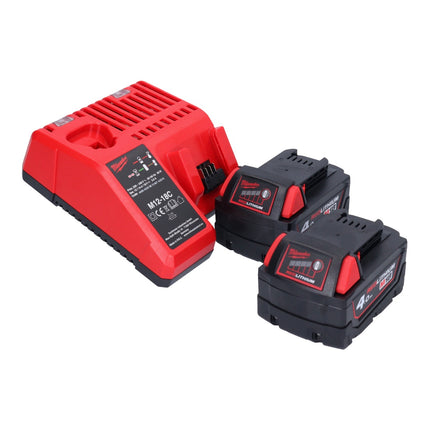 Milwaukee M18 BPD-402 Perceuse à percussion sans fil 60Nm 18V + 2x Batteries 4,0Ah + Chargeur