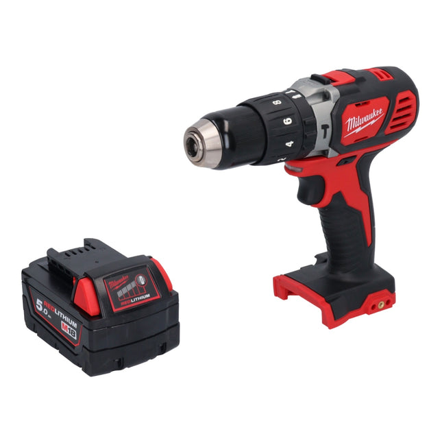 Milwaukee M18 BPD-501 Perceuse à percussion sans fil 60Nm 18V + 1x Batterie 5,0Ah - sans chargeur