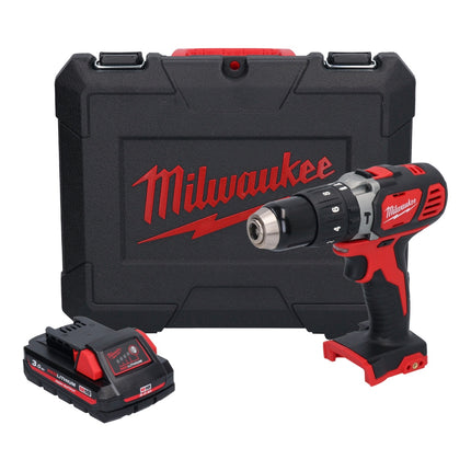 Milwaukee M18 BPD-301C Perceuse à percussion sans fil 60Nm 18V + 1x Batterie 3,0Ah + Coffret - sans Chargeur