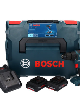 Bosch GSR 18V-55 Akku Bohrschrauber 18 V 55 Nm Brushless ( 06019H5204 ) + 2x ProCORE Akku 4,0 Ah + Ladegerät + L-Boxx - Toolbrothers