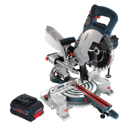 Bosch GCM 18V-216 Professional Akku Kappsäge Gehrungssäge 18 V 216 mm BITURBO Brushless + 1x ProCORE Akku 8,0 Ah - ohne Ladegerät