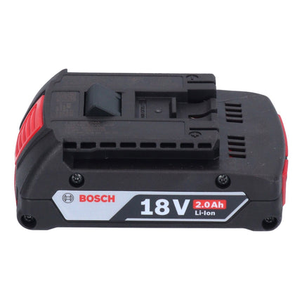 Bosch GWX 18V-10 Professional Meuleuse d'angle sans fil 18 V 125 mm X-LOCK Brushless + 1x Batterie 2,0 Ah + L-Boxx - sans chargeur