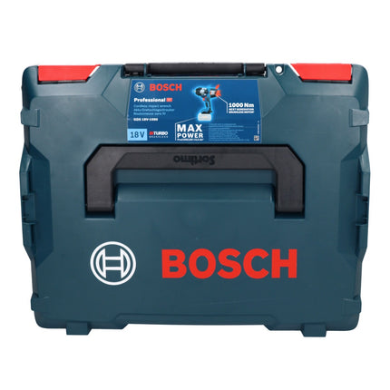 Bosch GDS 18V-1000 Professional Akku Drehschlagschrauber 18 V 1000 Nm BITURBO Brushless + 2x ProCORE Akku 4,0 Ah + Ladegerät + L-Boxx - Toolbrothers