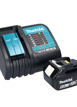 Makita DTD 152 SGX5 Visseuse à choc sans fil 165Nm 18V + 1x Batterie 6,0Ah + Chargeur + Coffret + Set de 101 accessoires