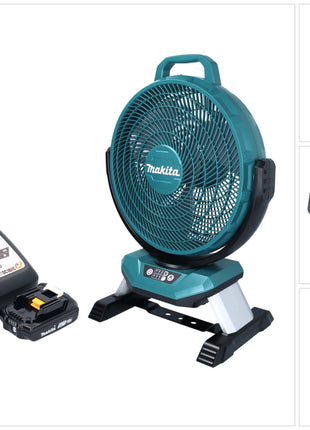 Makita DCF 301 RA1 Akku Ventilator Luefter 18 V 33 cm 1x Akku 2 0 Ah Ladegeraet 0 - toolbrothers