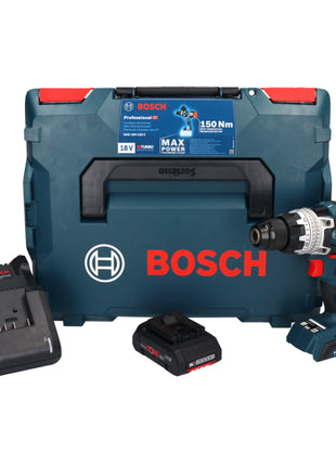 Bosch GSR 18V-150 C Professional Akku Bohrschrauber 18 V 150 Nm Biturbo Brushless + 1x ProCORE Akku 4,0 Ah + Ladegerät + L-Boxx - Toolbrothers
