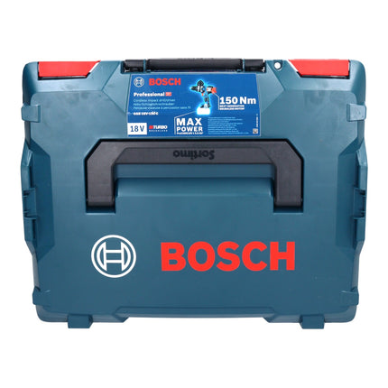 Bosch GSB 18V-150 C 150 Nm Perceuse-visseuse à percussion sans fil professionnelle Biturbo Brushless 18 V + 1x Batterie ProCORE 4,0 Ah + L-Boxx - sans chargeur