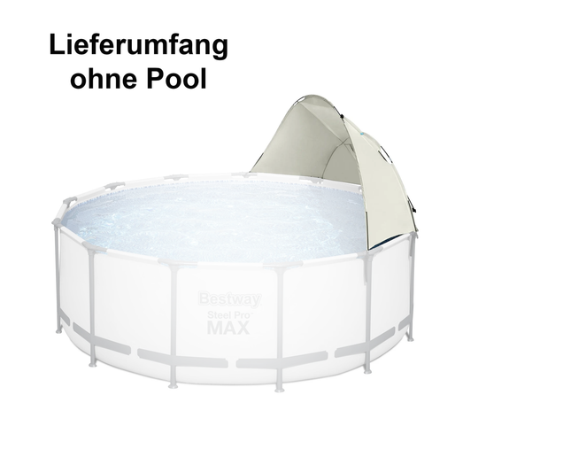 Bestway Pool Sonnenschutzdach Sonnensegel Sonnenzelt ( 58681 ) - ohne Pool