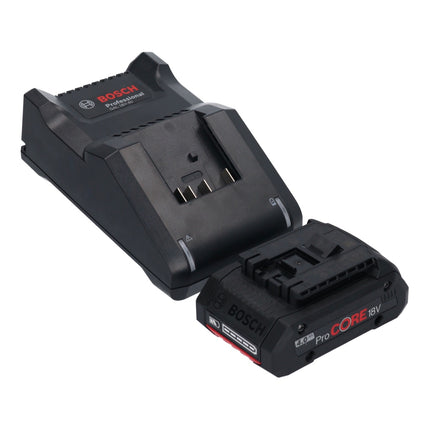Bosch GSB 18V-60 C Perceuse-visseuse à percussion Professional sans fil 18 V 60 Nm Brushless + 1x Batterie ProCORE 4.0 Ah + Chargeur + L-Boxx