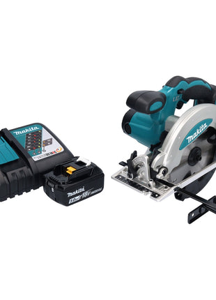 Makita DSS 610 RT1 cordless circular saw 18 V 165 mm + 1x rechargeable battery 5.0 Ah + charger