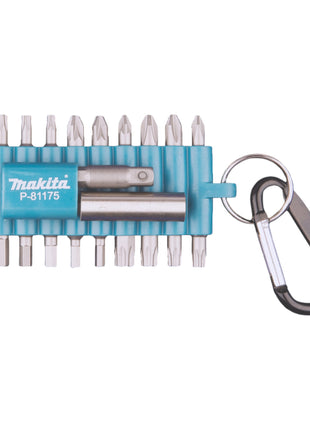 Makita Bit Set 22 teilig 25 mm mit Karabiner P 81175 Phillips Pozidriv Torx 6 kant 2 - toolbrothers
